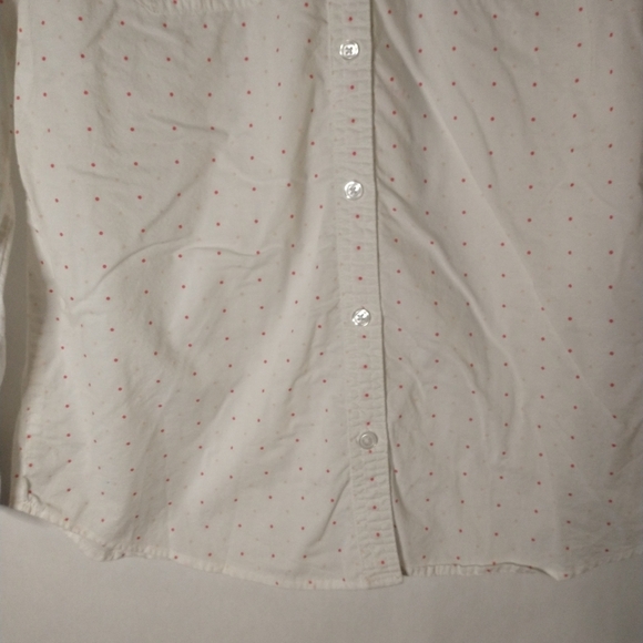Old Navy women's polka dot button up size XS - Picture 3 of 7